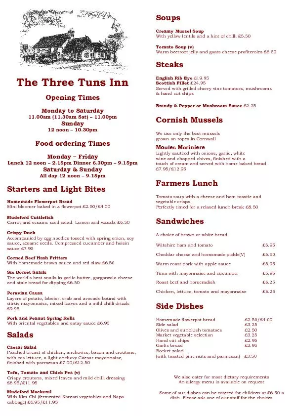 The Three Tuns Inn