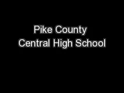 Pike County Central High School