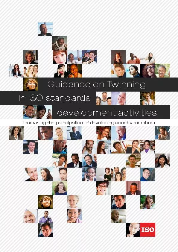 Guidance on Twinning in ISO standards