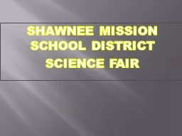 SHAWNEE MISSION SCHOOL DISTRICT