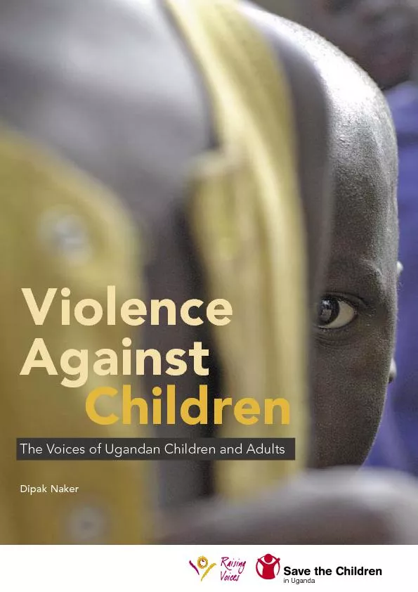ViolenceAgainst ChildrenThe Voices of Ugandan Children and @dults,ipak