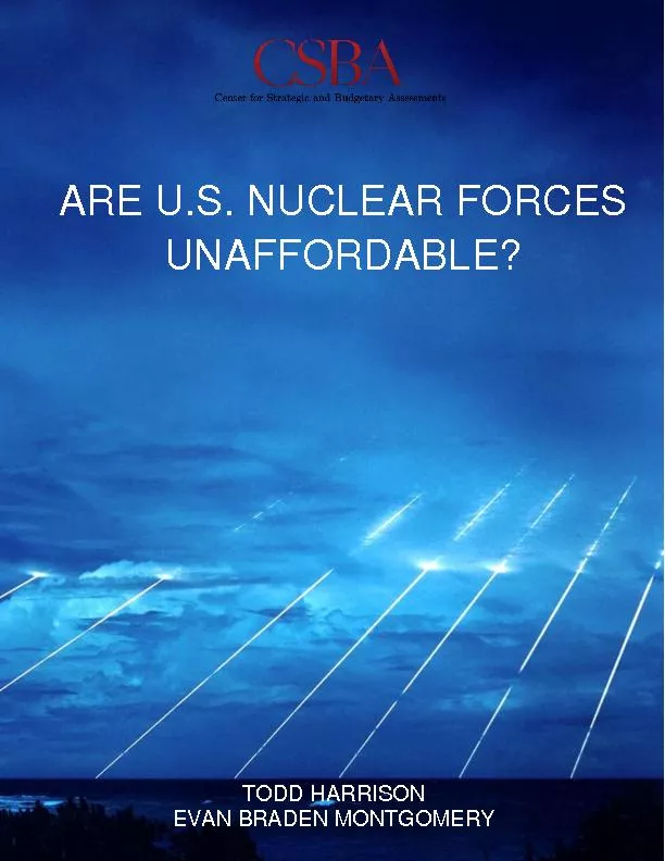 ARE U.S. NUCLEAR FOR