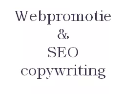 Webpromotie