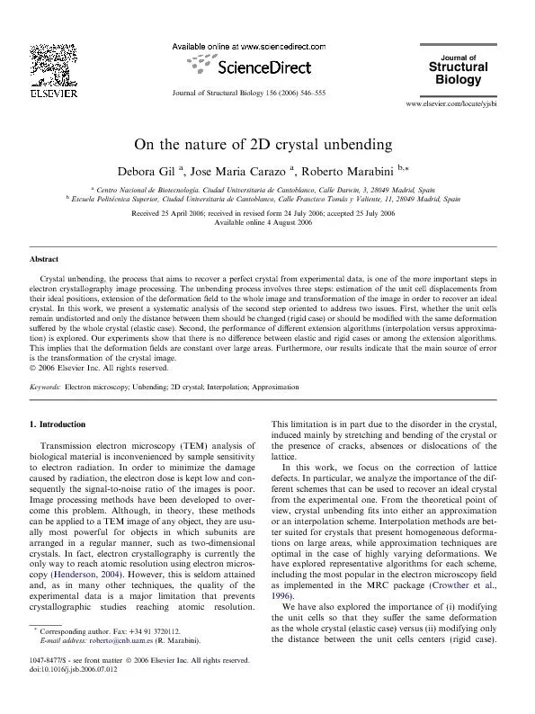 JournalofStructuralBiology156(2006)546