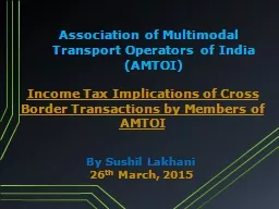 Association of Multimodal Transport Operators of