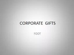 CORPORATE  GIFTS