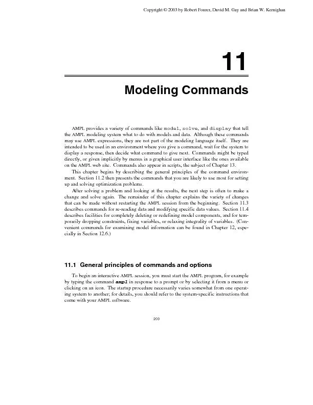 MODELING COMMANDS CHAPTER 11Whenever you see this prompt,is ready to r