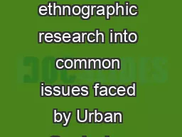 Abstract In this working paper we present first results from ethnographic research into