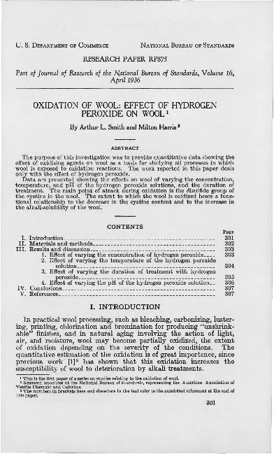 Effect of Hydrogen
