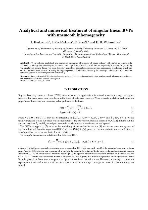 ANALYTICALPROPERTIESTheanalyticalpropertiesof(1),(2)havebeendiscussedi