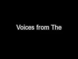 Voices from The