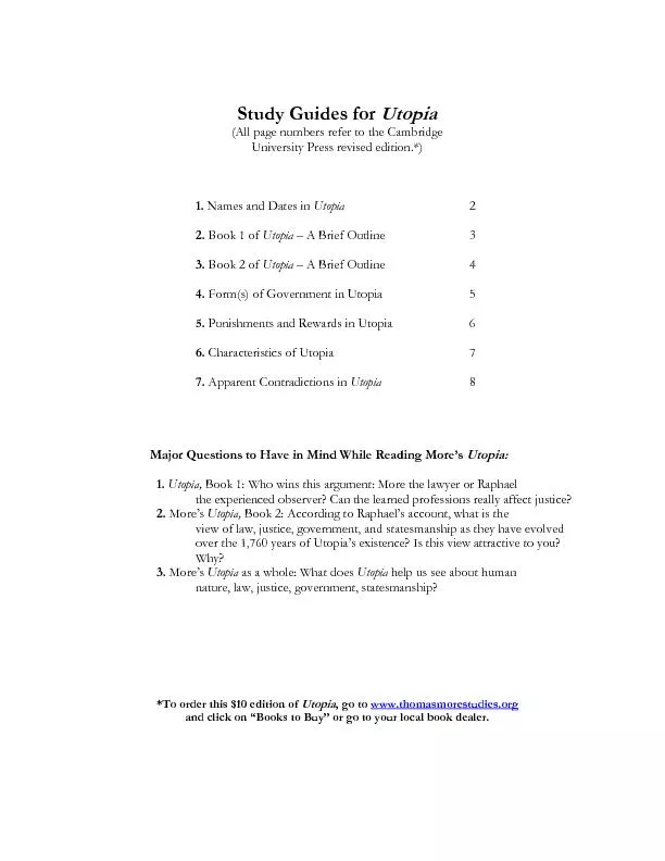 Study Guides for