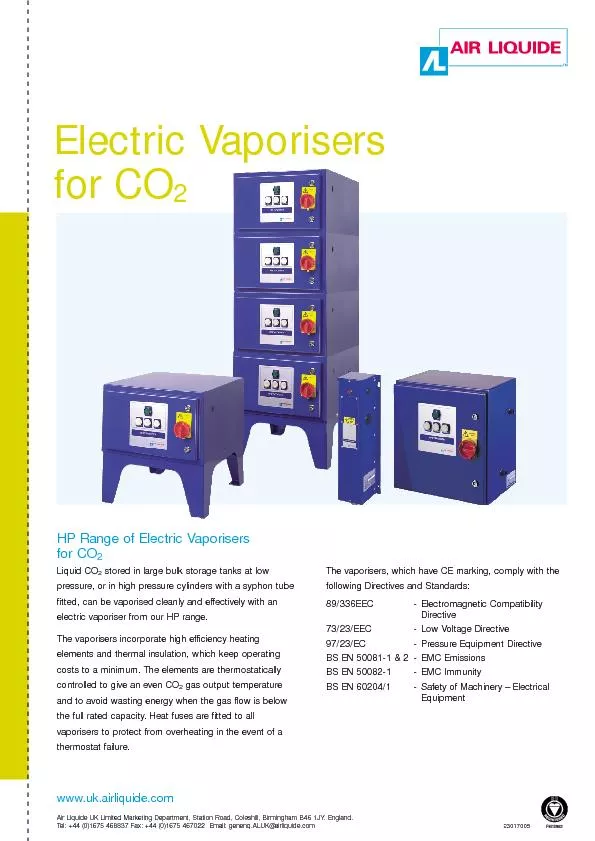 Electric Vaporisers