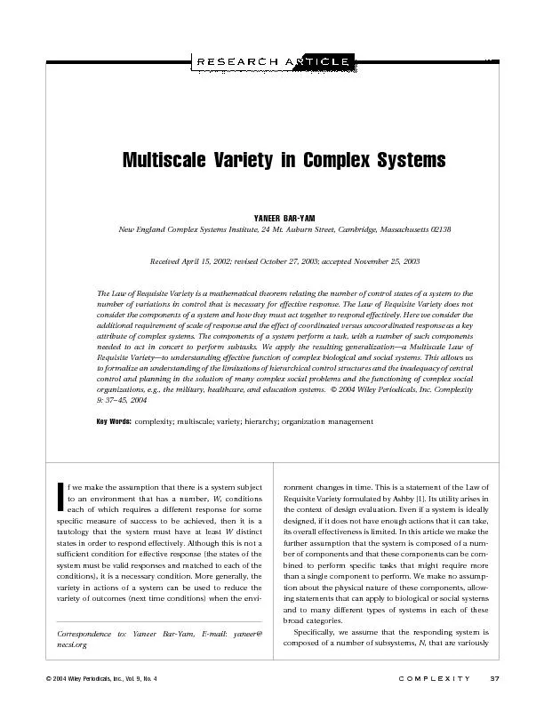 MultiscaleVarietyinComplexSystemsYANEERBAR-YAMNewEnglandComplexSystems
