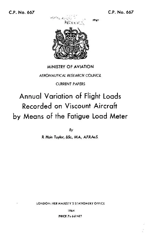 Annual Variation of Flight