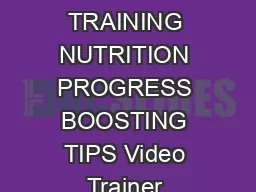 STRENGTH  MUSCLE BUILDING PROGRAM YOUR TRANSFORMATION BEGINS NOW TRAINING NUTRITION PROGRESS