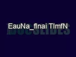 PDF-EauNa_flnai TlmfN