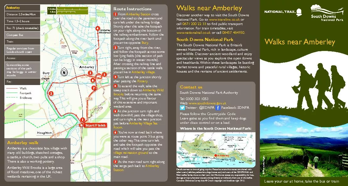 Walks near Amberley