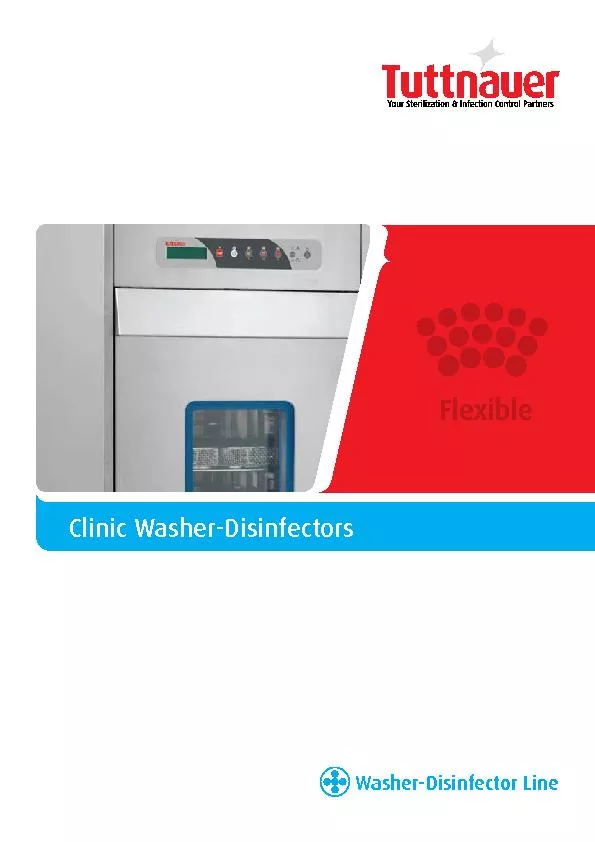 Clinic Washer-Disinfectors