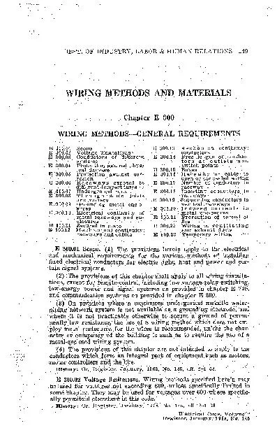 DEPT. OF INDUSTRY, LABOR & HUMAN RELATIONS 149WILING METHODS AND MATER