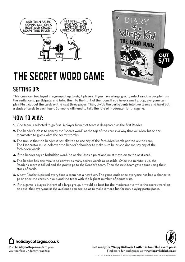 The SECRET Word Game