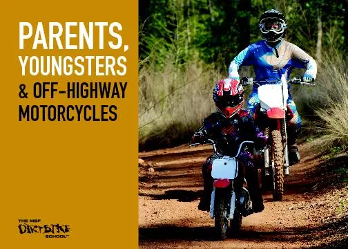 PARENTS,YOUNGSTERS& OFF-HIGHWAYMOTORCYCLES