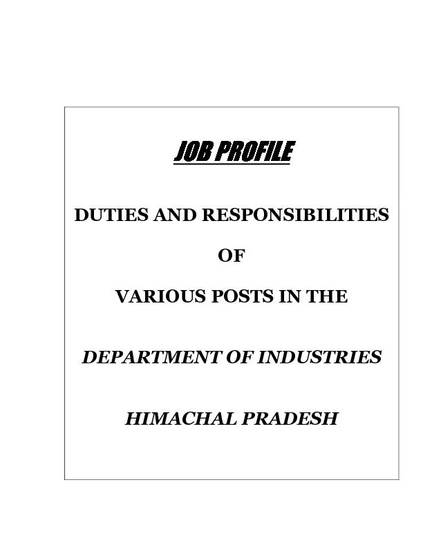 -1- CONTENTS S.No.    NAME OF CATEGORY           PAGE INDUSTRIAL WING