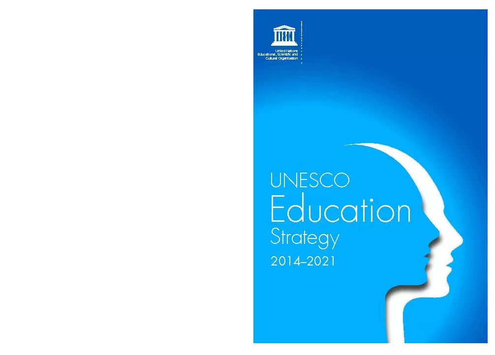 UNESCOEducationStrategy2014–2021