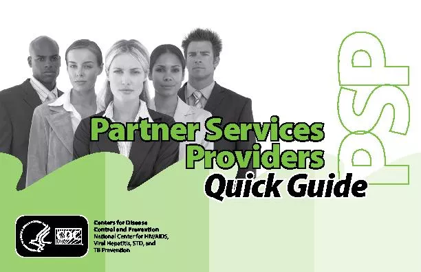 Partner Services Providers