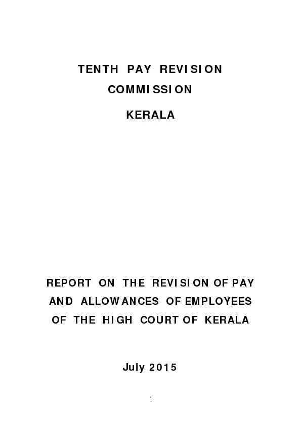 TENTH  PAY  REVISION