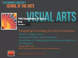 Integrating Technology into the Art Classroom