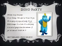 Dino party