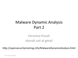 Malware Dynamic