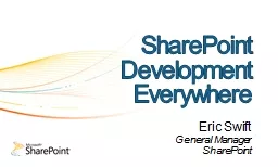 SharePoint Development Everywhere