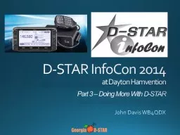D-STAR InfoCon 2015