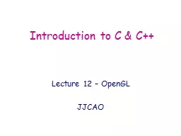 Introduction to C & C++