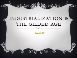Industrialization &