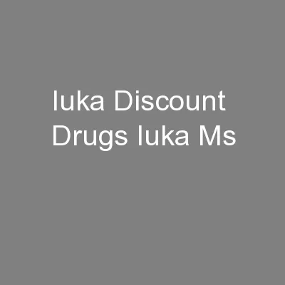 Iuka Discount Drugs Iuka Ms