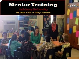 Mentor Training