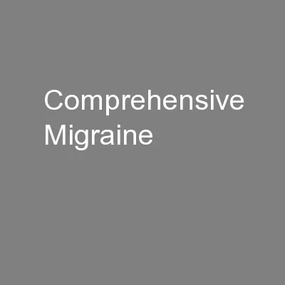 Comprehensive Migraine