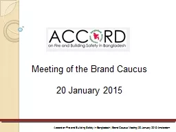 Meeting of the Brand Caucus