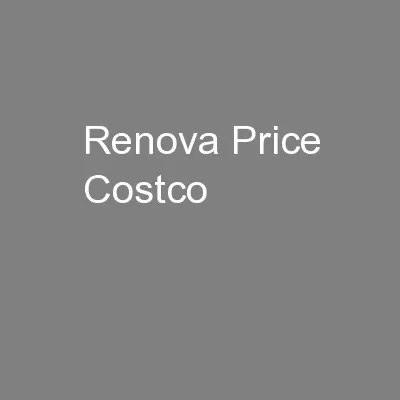 Renova Price Costco