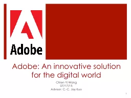 Adobe: An innovative solution for