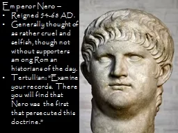 Emperor Nero –