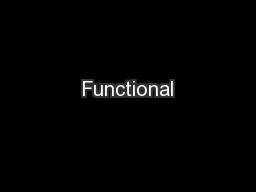 Functional