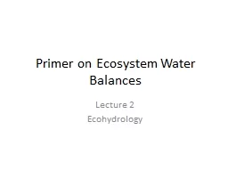 Primer on Ecosystem