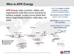 Current Power Plants