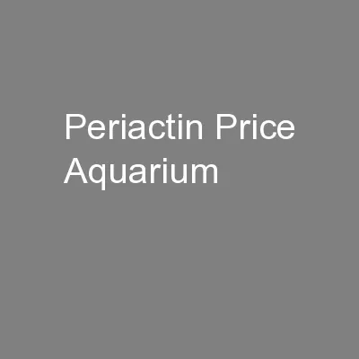 Periactin Price Aquarium