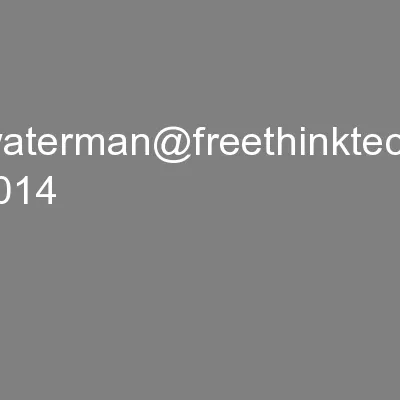 ken.waterman@freethinktech.com        2014