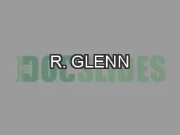 R. GLENN